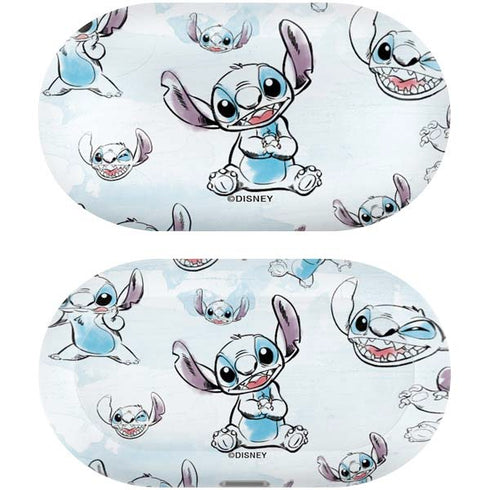 Disney Lilo and Stitch Pattern Galaxy Buds Plus Skin